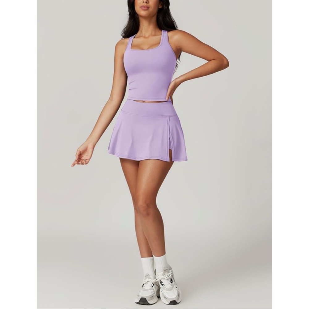 NWT • 2pc Tennis Dress Skirt + Tank - Picture 5 of 8